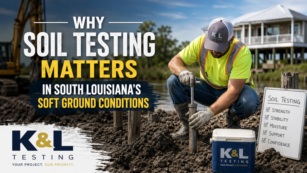 Why Soil Testing Matters in South Louisiana’s Soft Ground Conditions